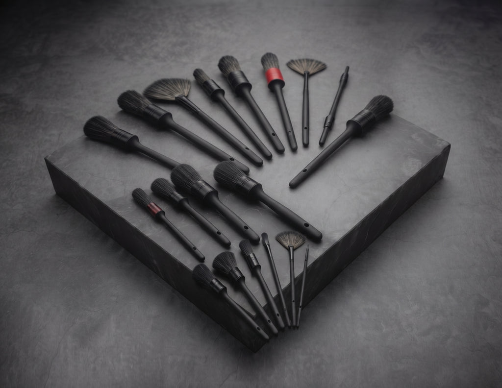 5-Piece Premium Auto Detailing Brush Set