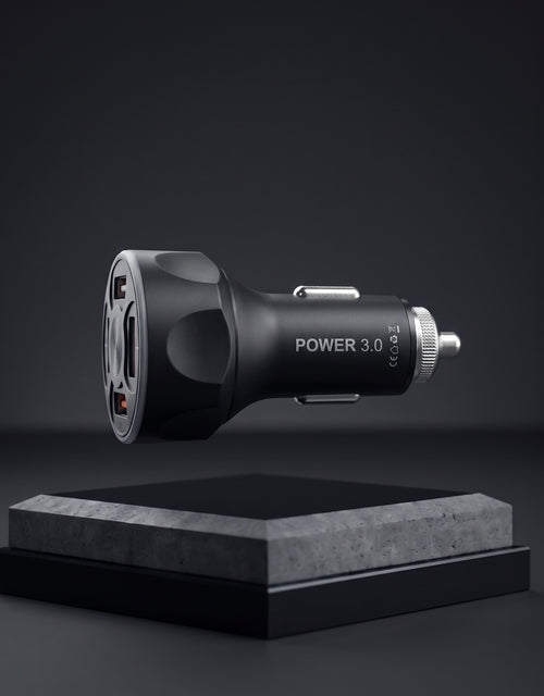 4-Port USB Car Charger Adapter – Fast Charging & Quick Charge 3.0